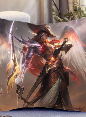 封魔剑魂永恩周边双面抱枕英雄联盟手游带枕芯靠枕靠垫礼物可定制