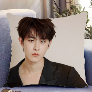 田嘉瑞周边双面抱枕人物照片同款靠枕靠垫带枕芯枕头套礼物可定制