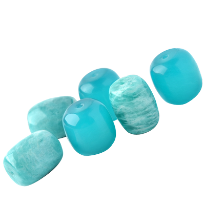 天河石路路通锁骨链原矿手串散珠