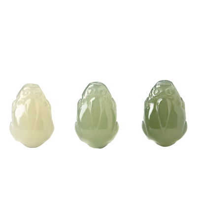 天然和田玉貔貅散珠晴水手串配饰