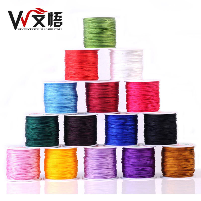 72号玉线编织手绳红绳手链红线手工编绳线手编绳子diy材料吊坠线