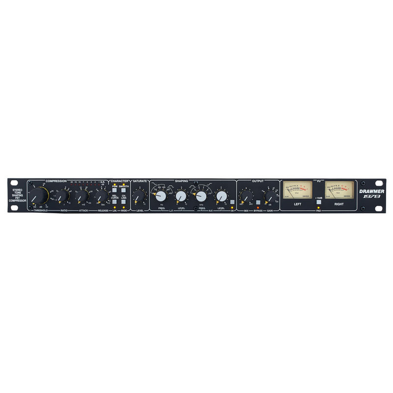 包邮 Drawmer 1978  FET 压缩器 录音棚立体声机架式  行货