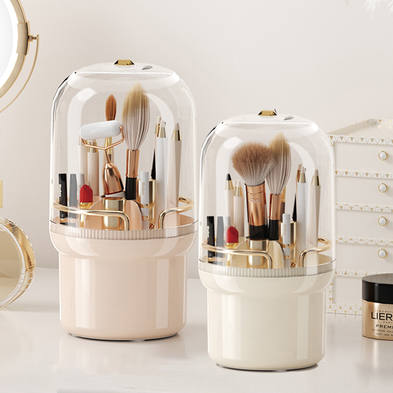 可旋转防尘大容量收纳