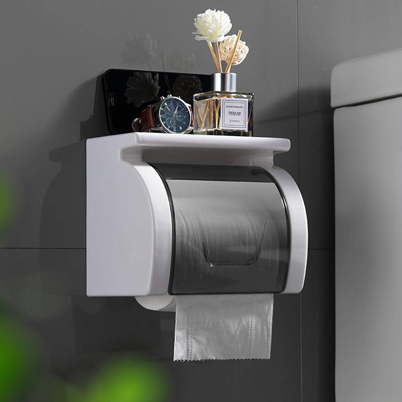 卫生间纸巾盒厕所卷纸架免打孔防水卫生纸置物架厕纸卷筒纸盒挂架,家庭/个人清洁工具,卷纸器/纸巾架,淘宝优惠券,粉丝福利购,淘宝优惠卷