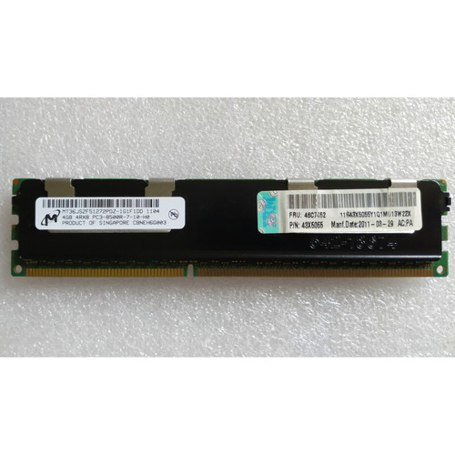 IBM 43X5066 46C7452服务器内存 4G 4Rx8 PC3-8500R DDR3 1066