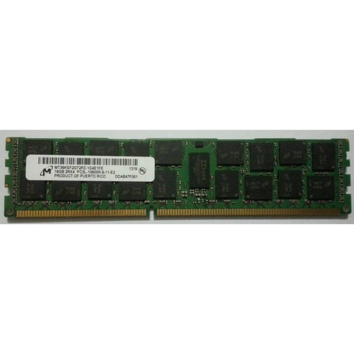 镁光 16G DDR3 1333 ECC REG PC3-10600R 服务器内存条