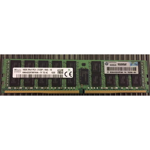 HP/惠普ML350G9 DL360G9 DL388G9专用服务器内存条16G DDR4 2133