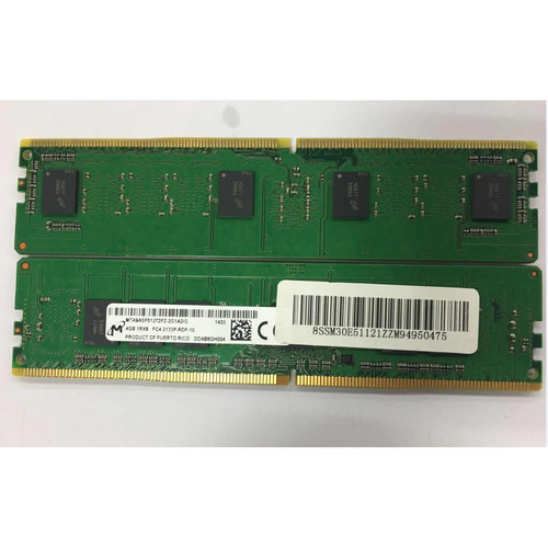 镁光 4G DDR4 2133 ECC REG 1RX8 PC4-2133P 服务器内存条
