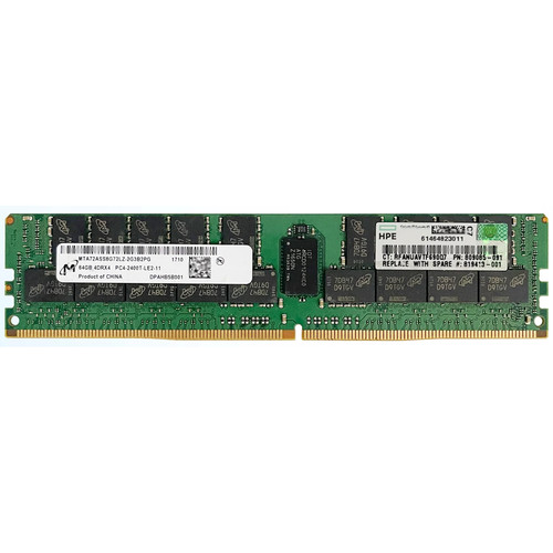 HP 64G 4RX4 2400T 服务器内存819413-001 805358-B21 809085-091