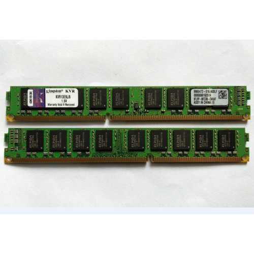金士顿 8G DDR3 1333 纯ECC  KVR13E9L/8 服务器内存条 窄条