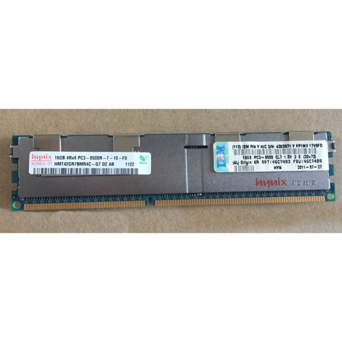 海力士16G 4RX4 PC3-8500R 1066 REG HMT42GR7BMR4C-G7服务器内存