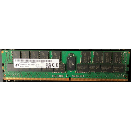 镁光 MT 64G 4DRX4 PC4-2666V 服务器内存 MTA72ASS8G72LZ-2G6B2