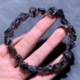 天然黑银钛晶随形手串共生幽灵发晶手链闺蜜礼物水晶饰品礼物男女