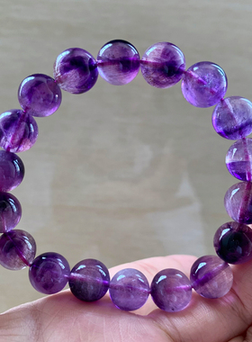 天然超七水晶手链烟花超级七手串