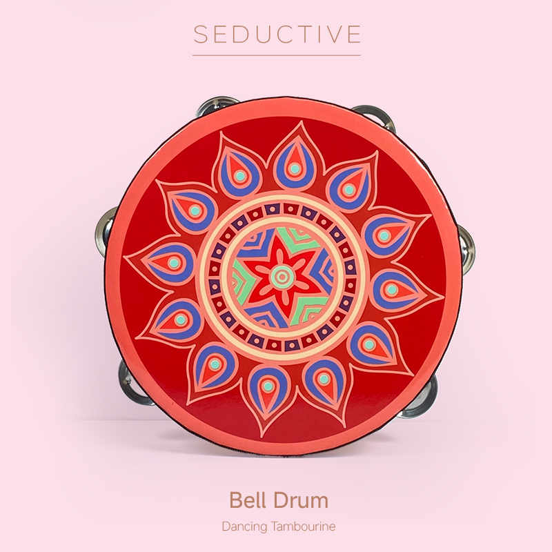 手摇铃鼓乐器舞蹈专用奥尔夫音乐