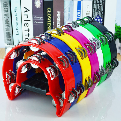 酒吧娱乐手铃鼓幼儿园老师用摇铃