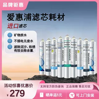 爱惠浦净水器滤芯H100 H104 PR04 BH2 4FC-S H300 MC2OW4 ef-900P