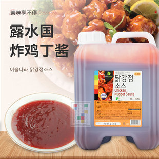 韩国进口露水国  韩式炸鸡酱裹酱 调料配料炸鸡店原料10kg琥珀酱
