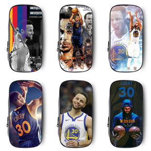 NBA篮球斯蒂芬库里铅笔一二三四五六年级初中生文具盒大容量笔袋