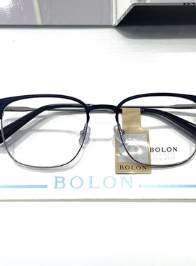 2023新品BOLON暴龙眼镜光学近视镜架合金圆形男女可配度数BJ7333