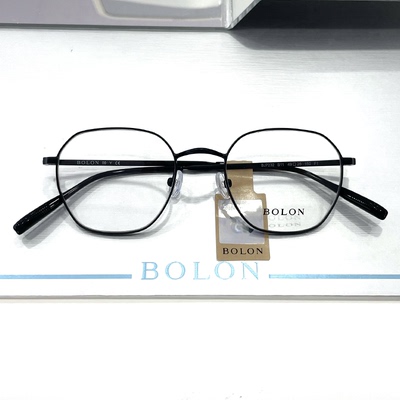 2023新品BOLON暴龙 不规则镜架金属男女同款光学近视眼镜框BJ7232