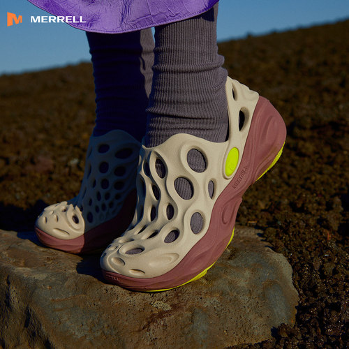 MERRELL迈乐毒液3厚底洞洞鞋男女一脚蹬户外溯溪防滑休闲沙滩凉鞋