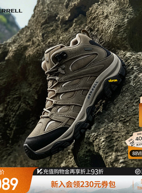 MERRELL迈乐MOAB3 GTX专业防水登山鞋女新品户外防滑中高帮徒步鞋