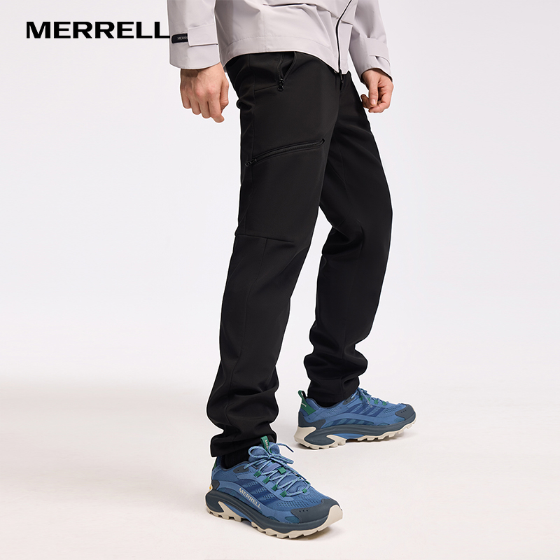 merrell男子软壳裤防泼水抗静电