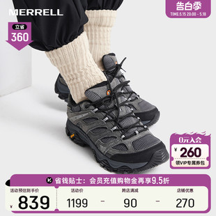 男女专业防水透气缓震户外运动鞋 MERRELL迈乐MOAB3 GTX登山徒步鞋