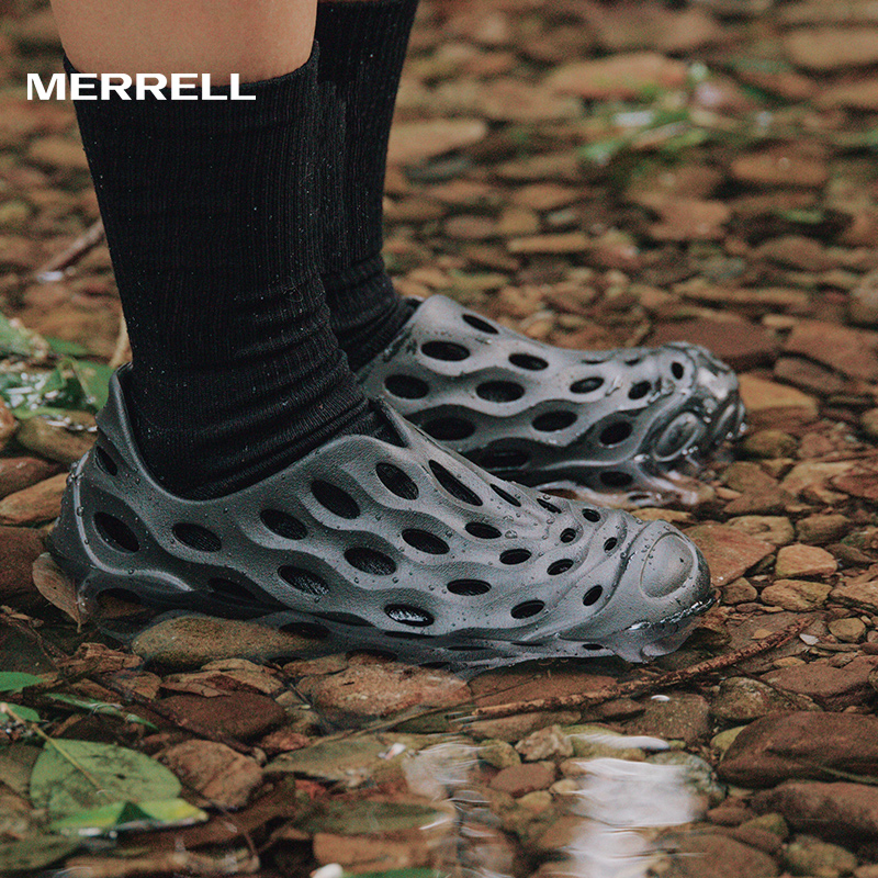 MERRELL迈乐2.0T毒液钓鱼鞋男女丨户外涉水防滑溯溪洞洞鞋凉拖鞋