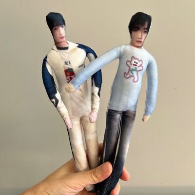 左奇函老鼠干内置铁丝骨架抽象玩偶随意摆造型公仔周边TF桌面摆设