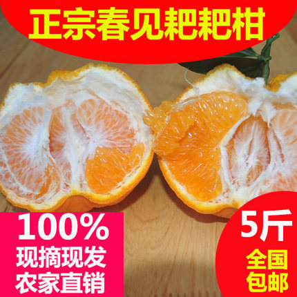 现摘四川春见耙耙柑新鲜水果5斤包邮金堂三溪脐橙柑橘橙子可采摘,水产肉类/新鲜蔬果/熟食,桔子,淘宝优惠券,粉丝福利购,淘宝优惠卷