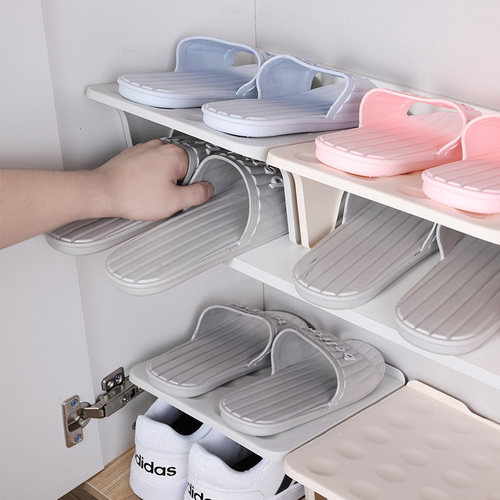 拖鞋置物架柜内鞋架分层