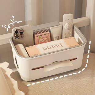 床头置物架大学宿舍神器床上挂篮零食架子寝室上铺床边杂物收纳架