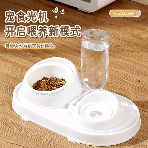 狗碗狗盆陶瓷猫碗宠物自动饮水碗