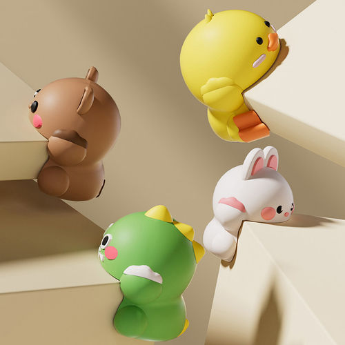 卡通桌子墙角儿童防撞直角保护套