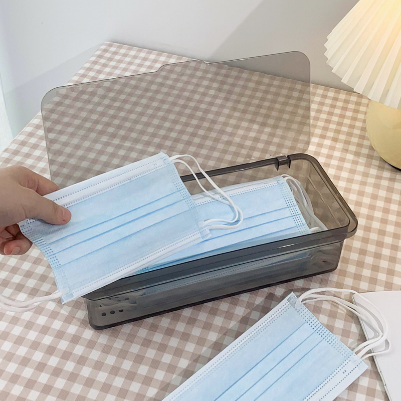 口罩收纳盒家用口鼻罩存放盒