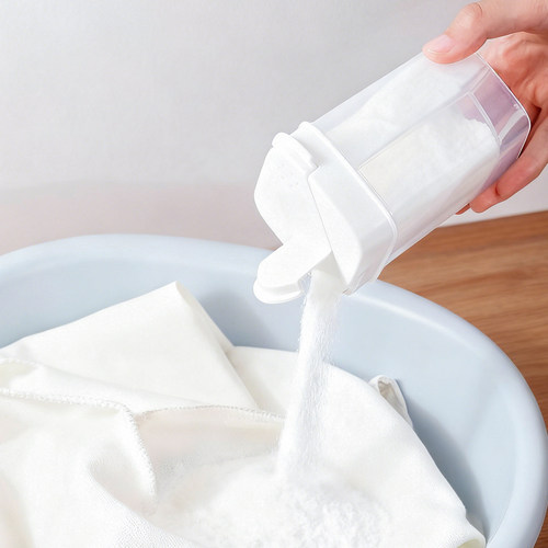 双盖调料罐苏打粉收纳盒定量调味罐密封防潮盐罐调料盒计量撒粉罐