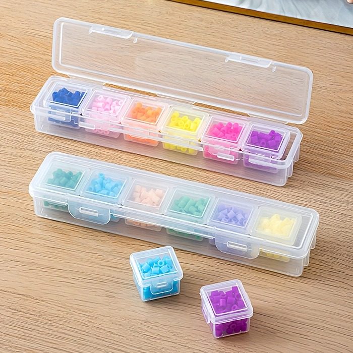 拼豆收纳盒手工串珠米珠饰品盒