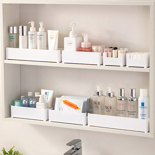 镜柜收纳盒卫生间洗漱台化妆品盒