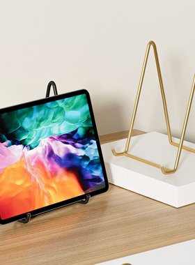 平板支架ipad桌面支撑架安卓电脑懒人金属架子直播多功能手机通用