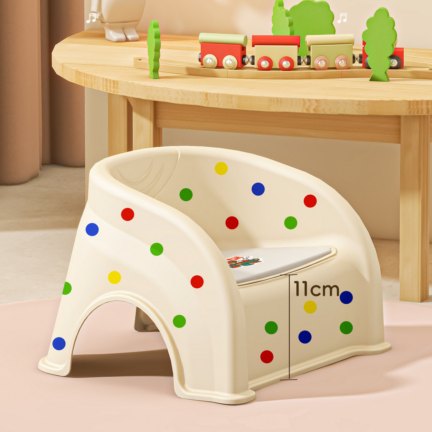 儿童凳子婴儿叫叫椅小板凳宝宝吃饭餐椅靠背座椅矮椅餐桌椅幼儿园