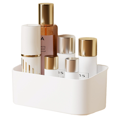 镜柜收纳盒壁挂式化妆品口红置物架卫生间浴室桌面整理盒储物盒子