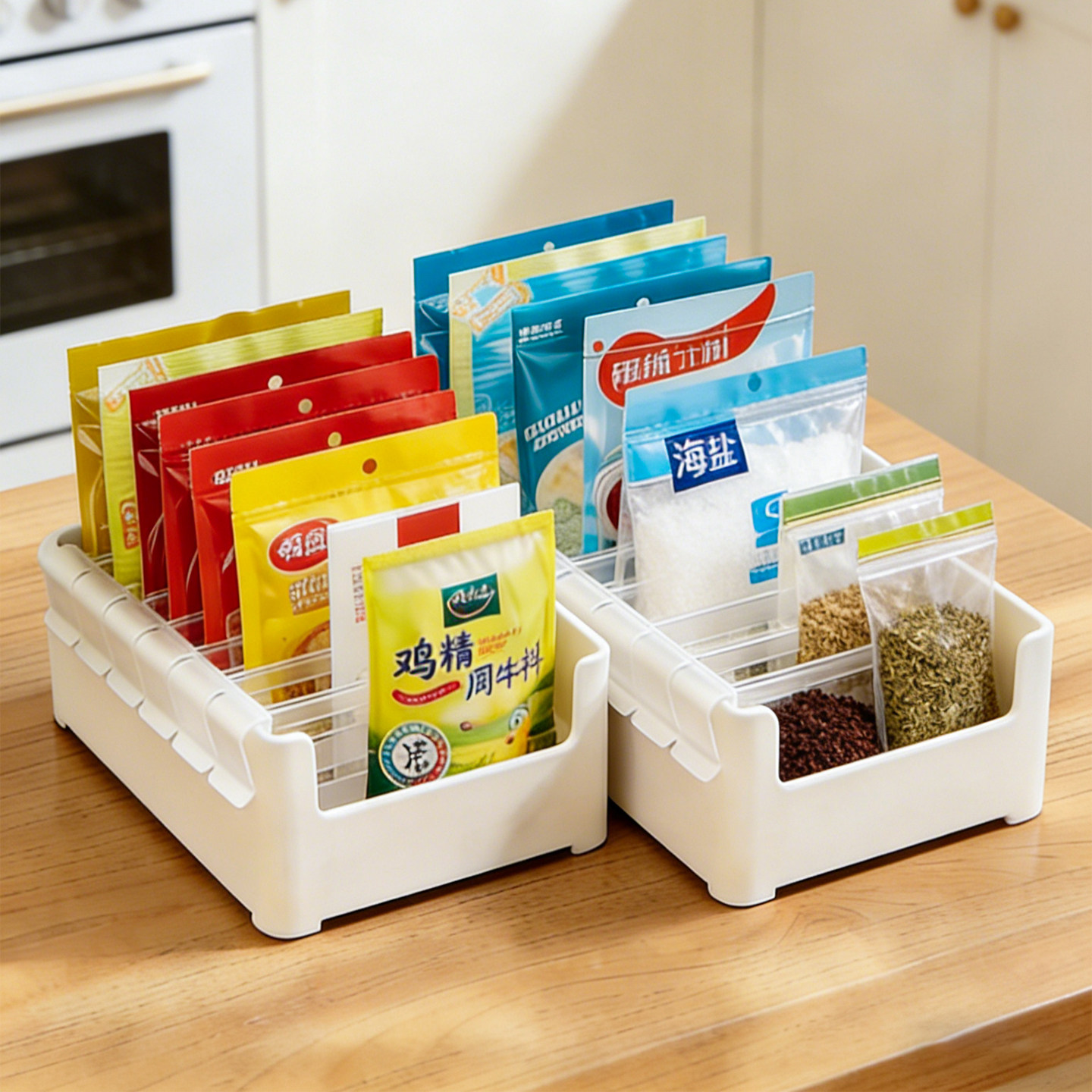 整理师推荐厨房调料收纳盒分装调味料香料多格一体调味品罐置物架,厨房/烹饪用具,调味瓶罐/调料研磨器,淘宝优惠券,粉丝福利购,淘宝优惠卷