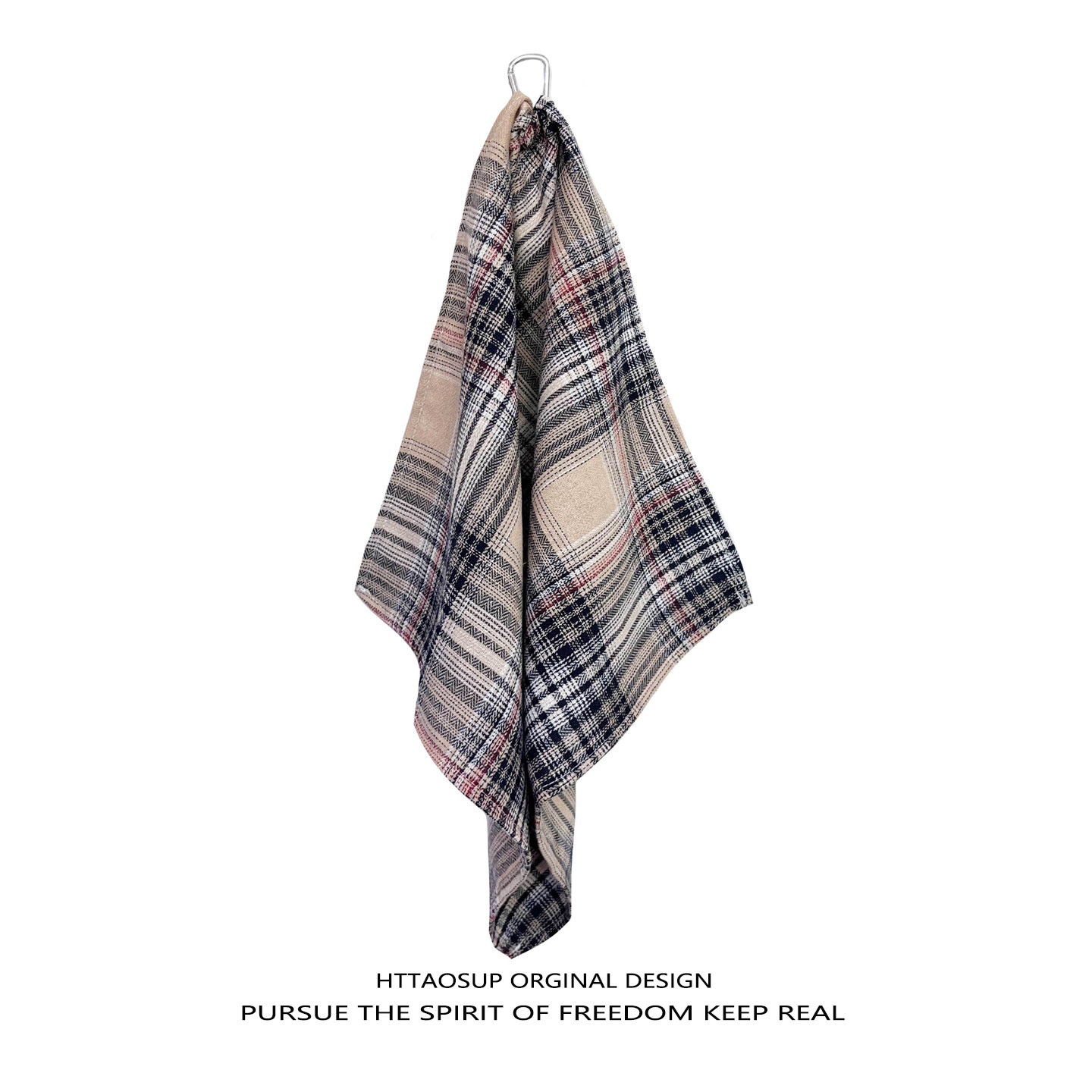 HTTAOSUP美式撞色格纹裤巾腰巾男女设计感潮牌百搭小方巾挂饰配饰,服饰配件/皮带/帽子/围巾,其他配件,淘宝优惠券,粉丝福利购,淘宝优惠卷