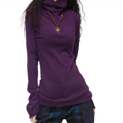 高领小款毛衣女士秋装2022年针织