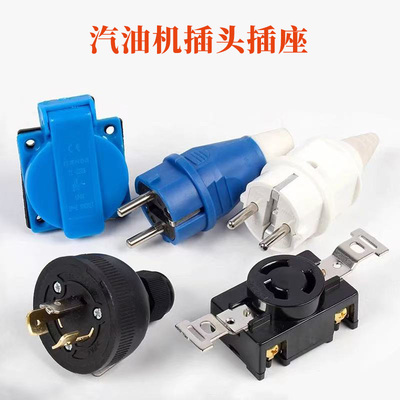 950汽油机美规插头插座欧插220V