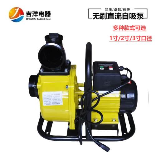 无刷直流自吸泵抽泵电动车吸水泵