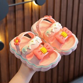 室外沙滩透气时尚 中小童凉拖鞋 百搭 女童防滑软底公主鞋 儿童凉鞋