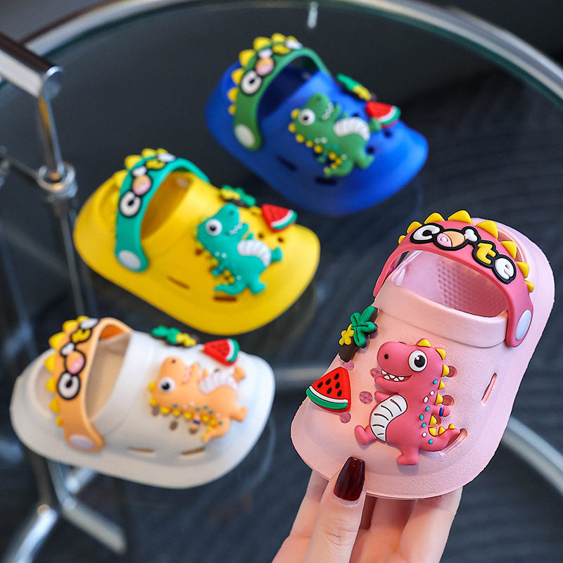 儿童凉拖鞋夏季包头洞洞鞋1-8岁5小童软底防滑婴幼儿宝宝凉鞋轻便